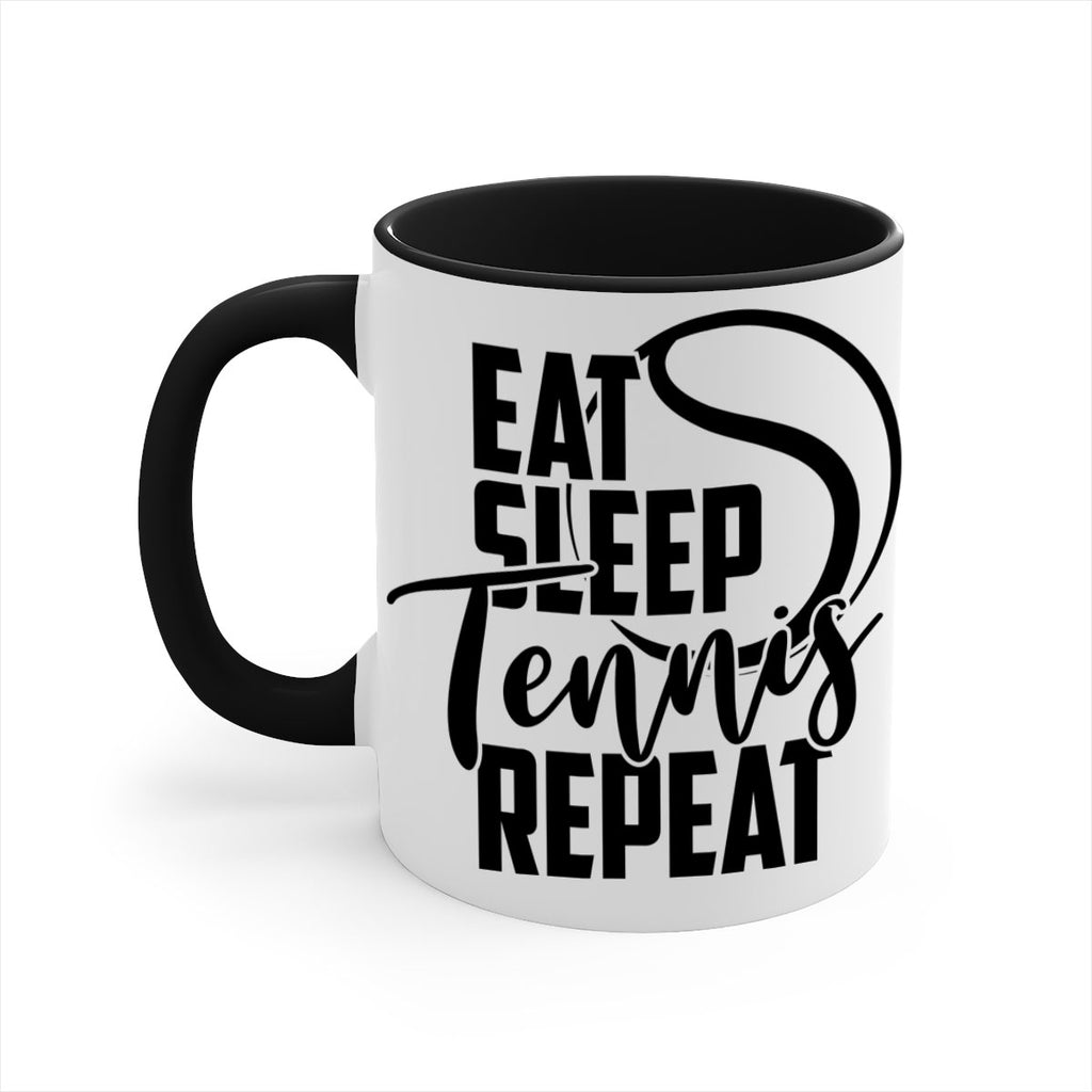 Eat Sleep Tennis Repeat 1292#- tennis-Mug / Coffee Cup