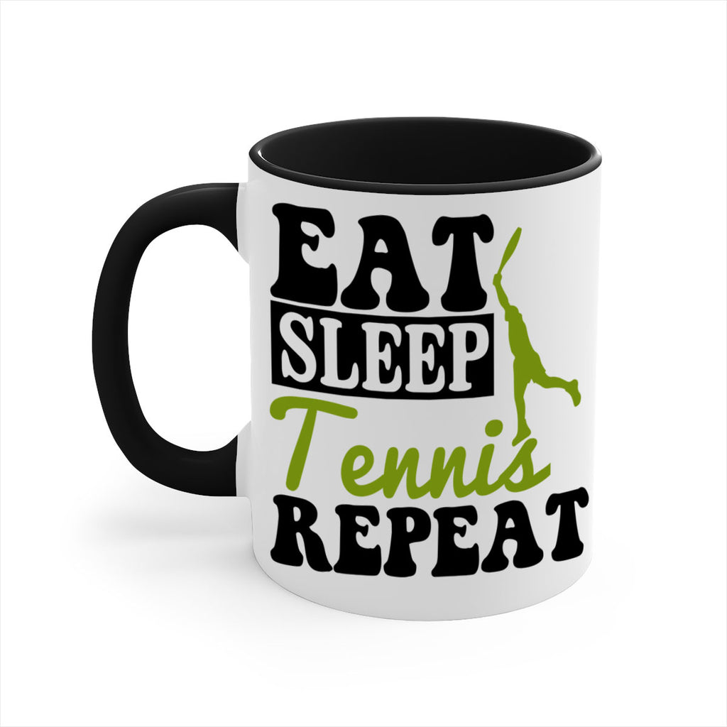 Eat Sleep Tennis Repeat 1307#- tennis-Mug / Coffee Cup