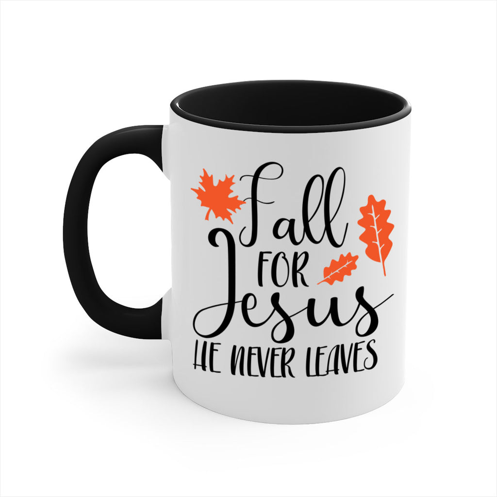 Fall For Jesus He Never Leaves 101#- fall-Mug / Coffee Cup