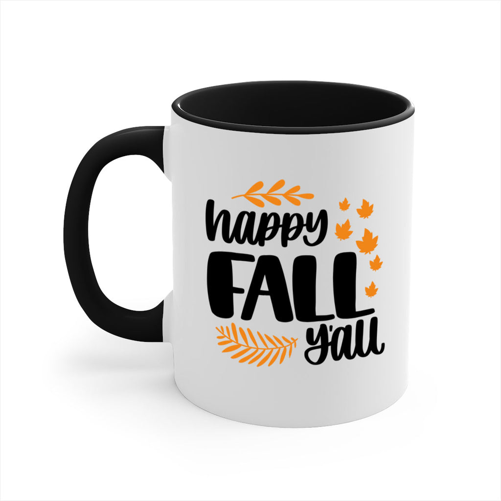 Happy Fall Yall 490#- fall-Mug / Coffee Cup