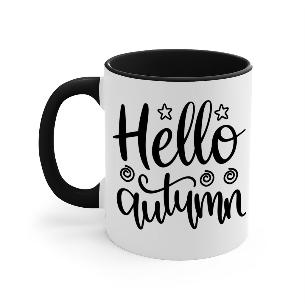 Hello Autumn 270#- fall-Mug / Coffee Cup