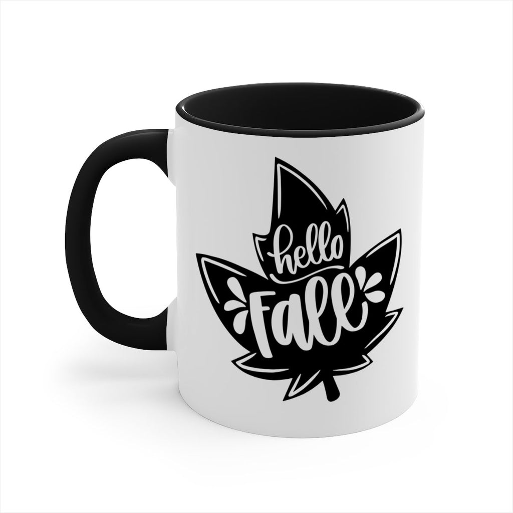 Hello Fall 494#- fall-Mug / Coffee Cup