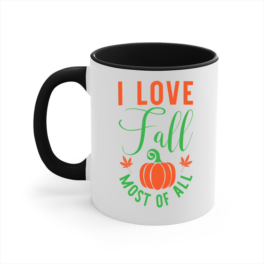 I Love Fall Most of All 331#- fall-Mug / Coffee Cup
