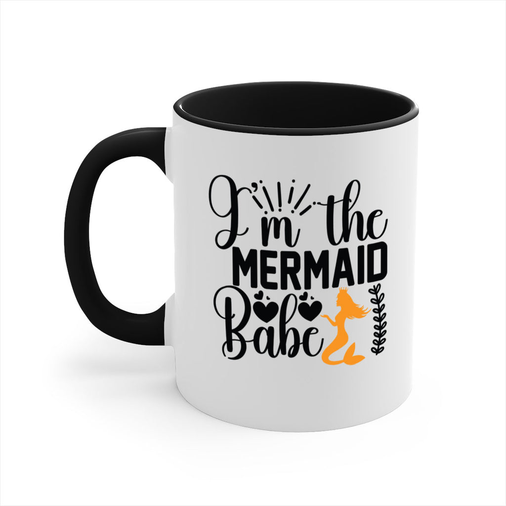 Im the Mermaid Babe 263#- mermaid-Mug / Coffee Cup