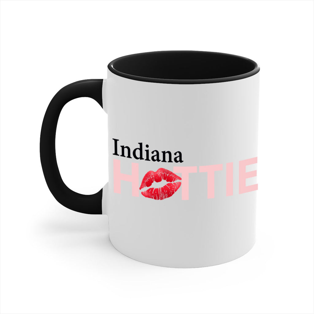 Indiana Hottie With Red Lips 14#- Hottie Collection-Mug / Coffee Cup