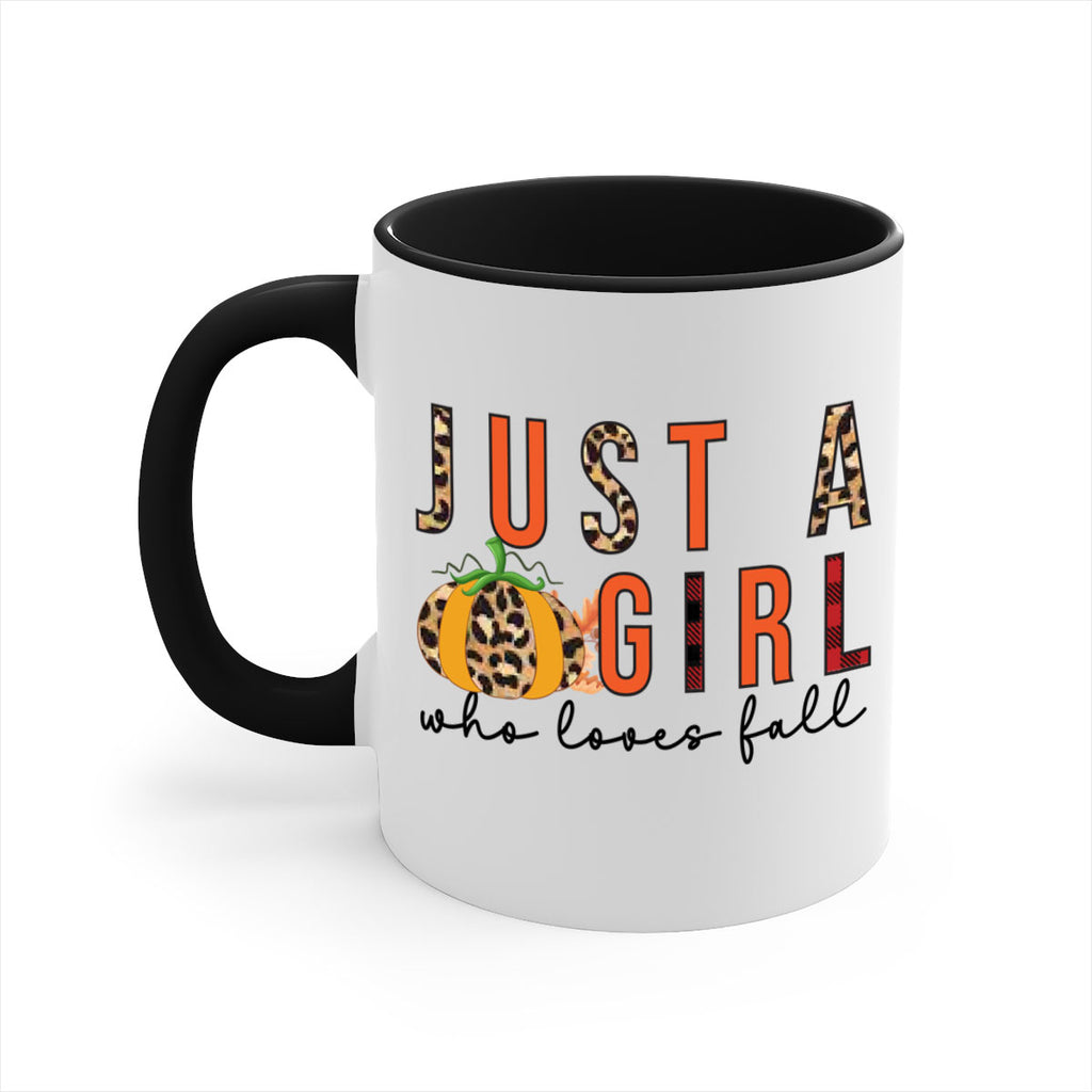 Just a Girl Who Loves Fall 382#- fall-Mug / Coffee Cup