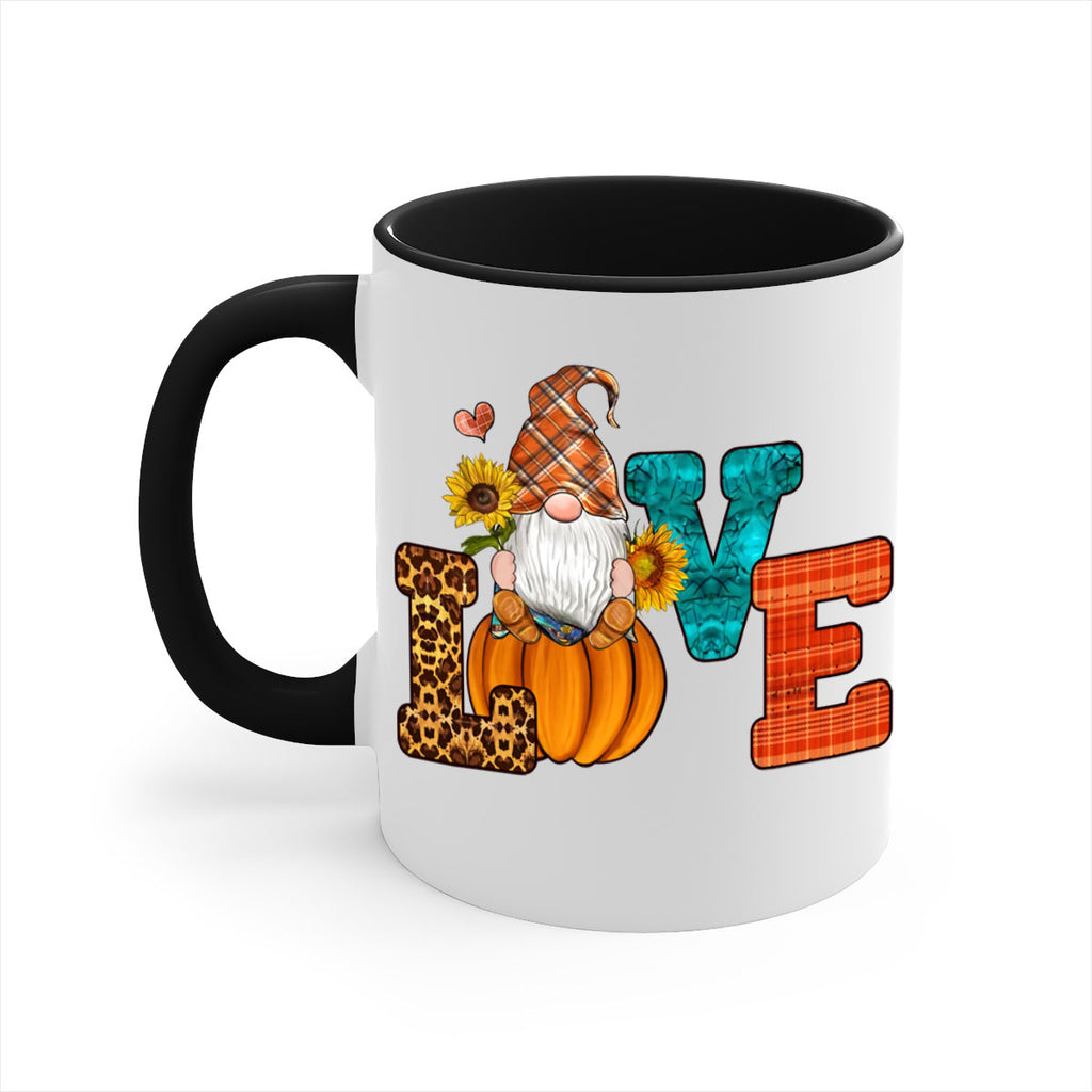 LOVEFallGnome 417#- fall-Mug / Coffee Cup