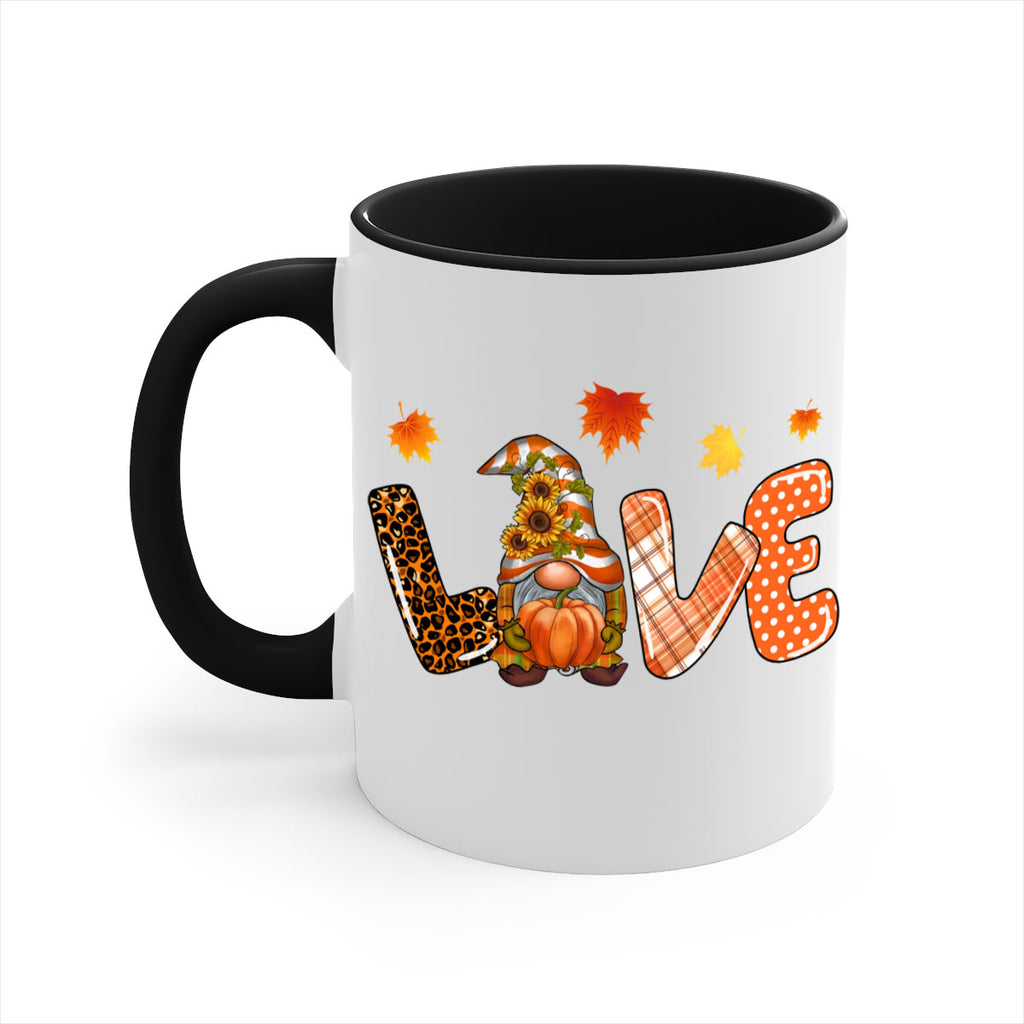 LOVEFallGnomeAutumn 416#- fall-Mug / Coffee Cup