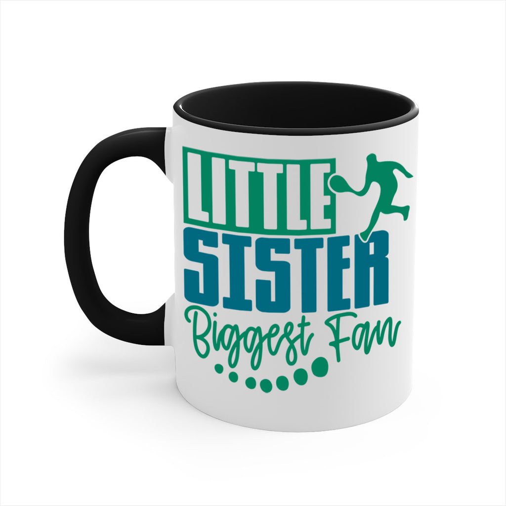 Little Sister Biggest Fan 859#- tennis-Mug / Coffee Cup