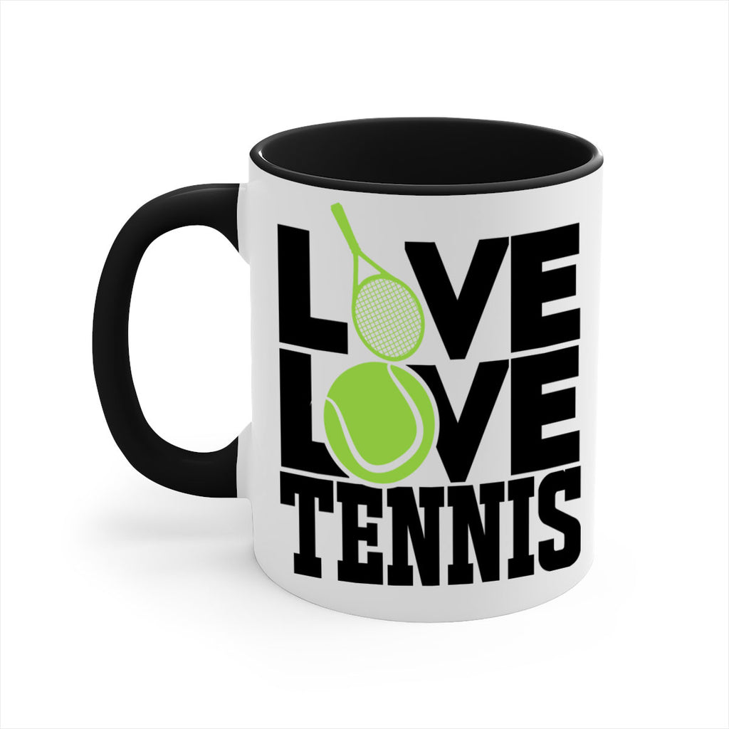 Live Love Tennis 799#- tennis-Mug / Coffee Cup