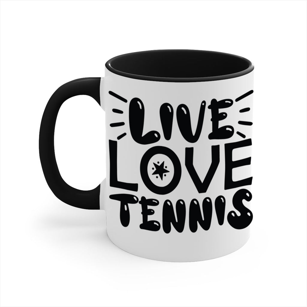 Live love Tennis 800#- tennis-Mug / Coffee Cup