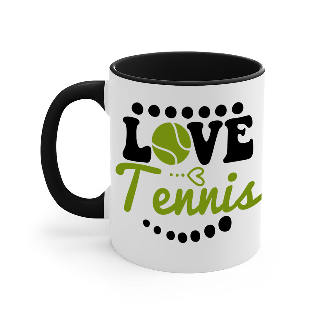 Love Tennis 730#- tennis-Mug / Coffee Cup