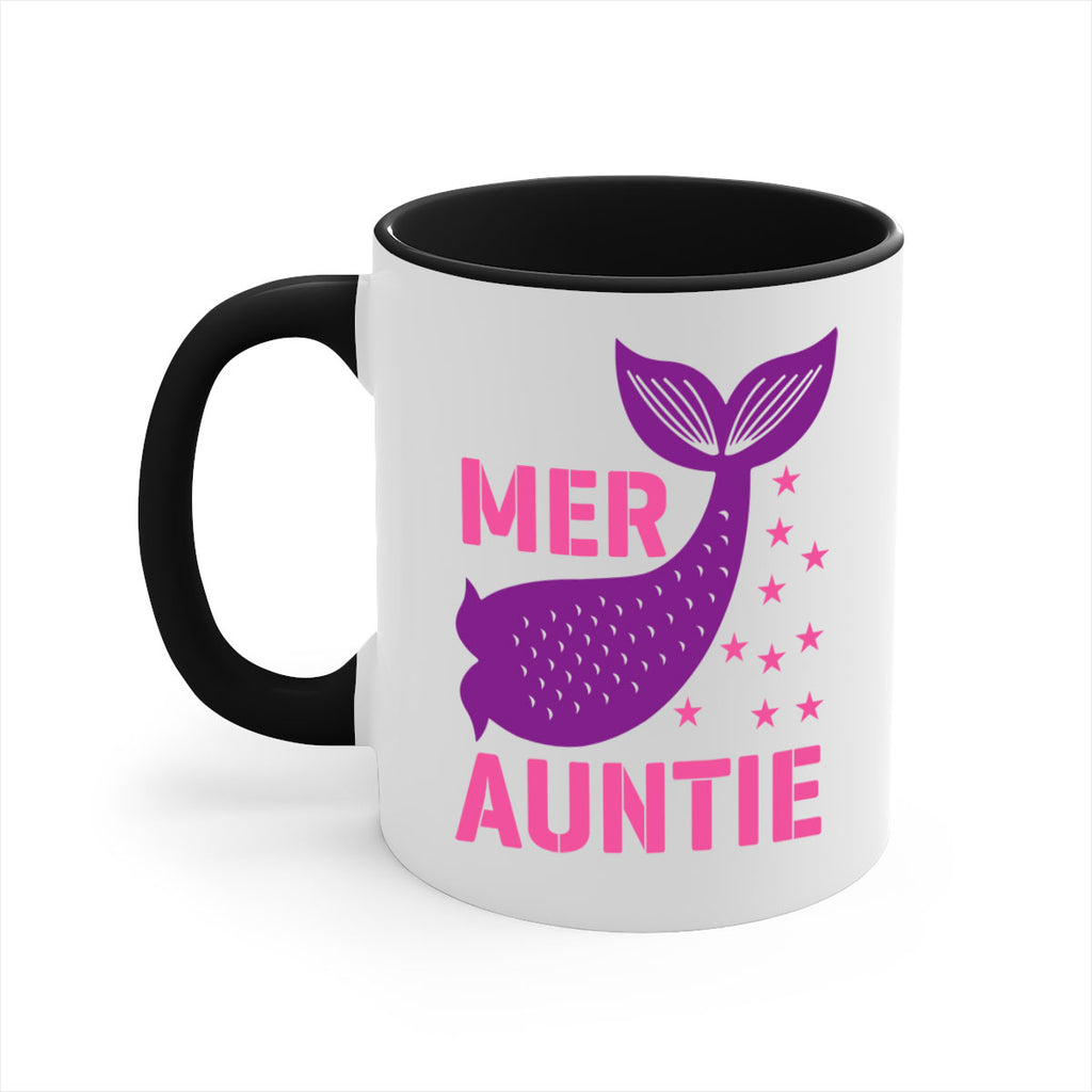 Mer Auntie 320#- mermaid-Mug / Coffee Cup