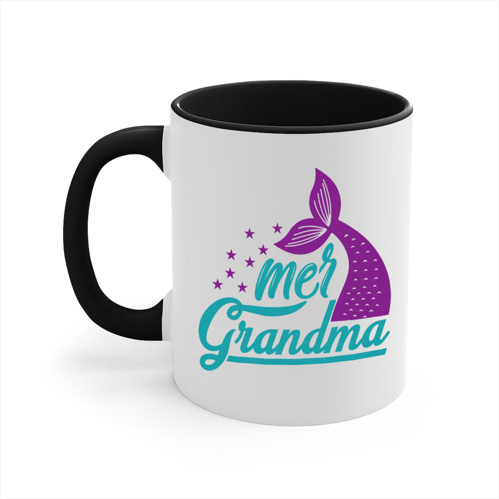 Mer Grandma 328#- mermaid-Mug / Coffee Cup