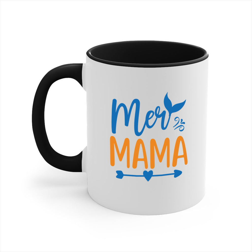 Mer Mama 330#- mermaid-Mug / Coffee Cup