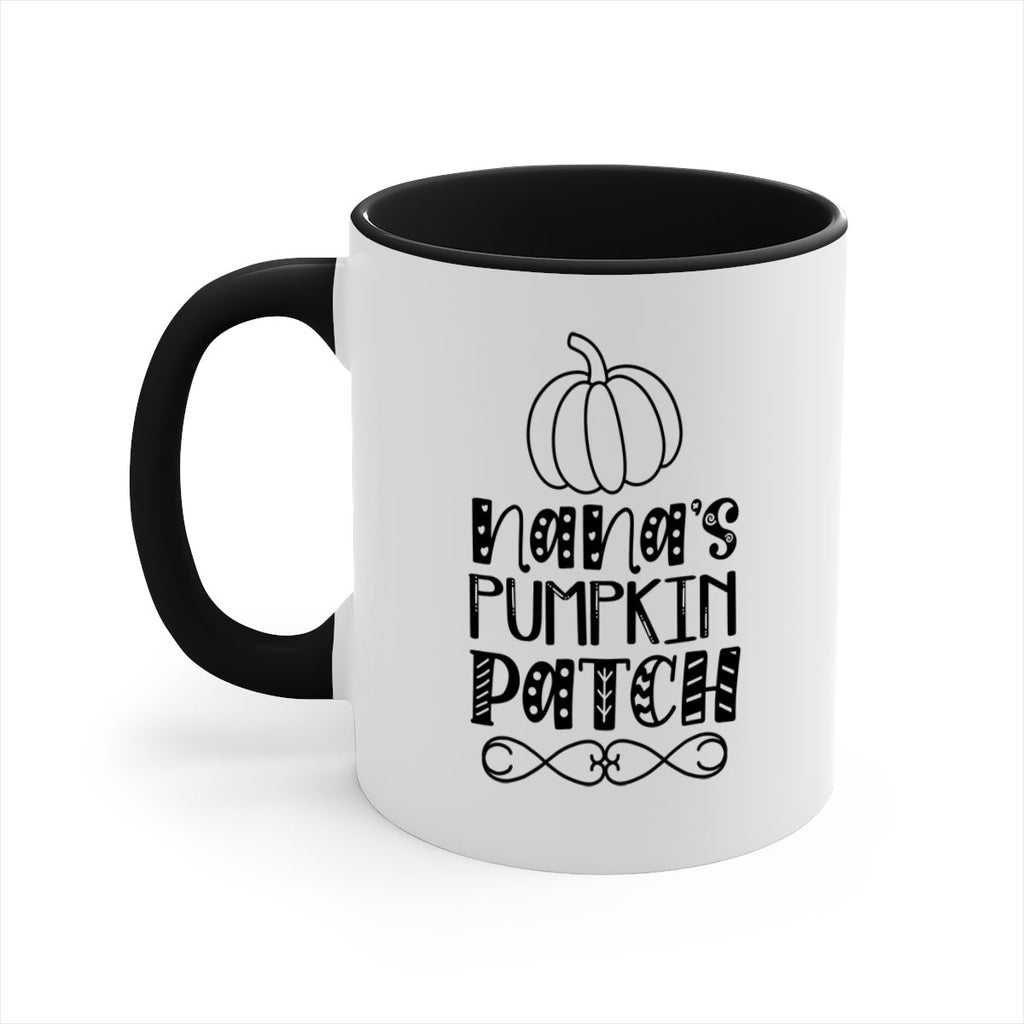 Nana s Pumpkin Patch 439#- fall-Mug / Coffee Cup