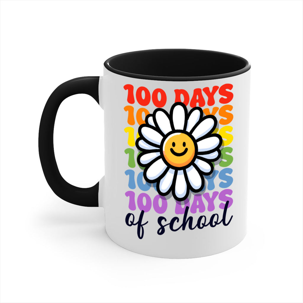 Retro Flower 100 Days Of 56#- 100 days-Mug / Coffee Cup