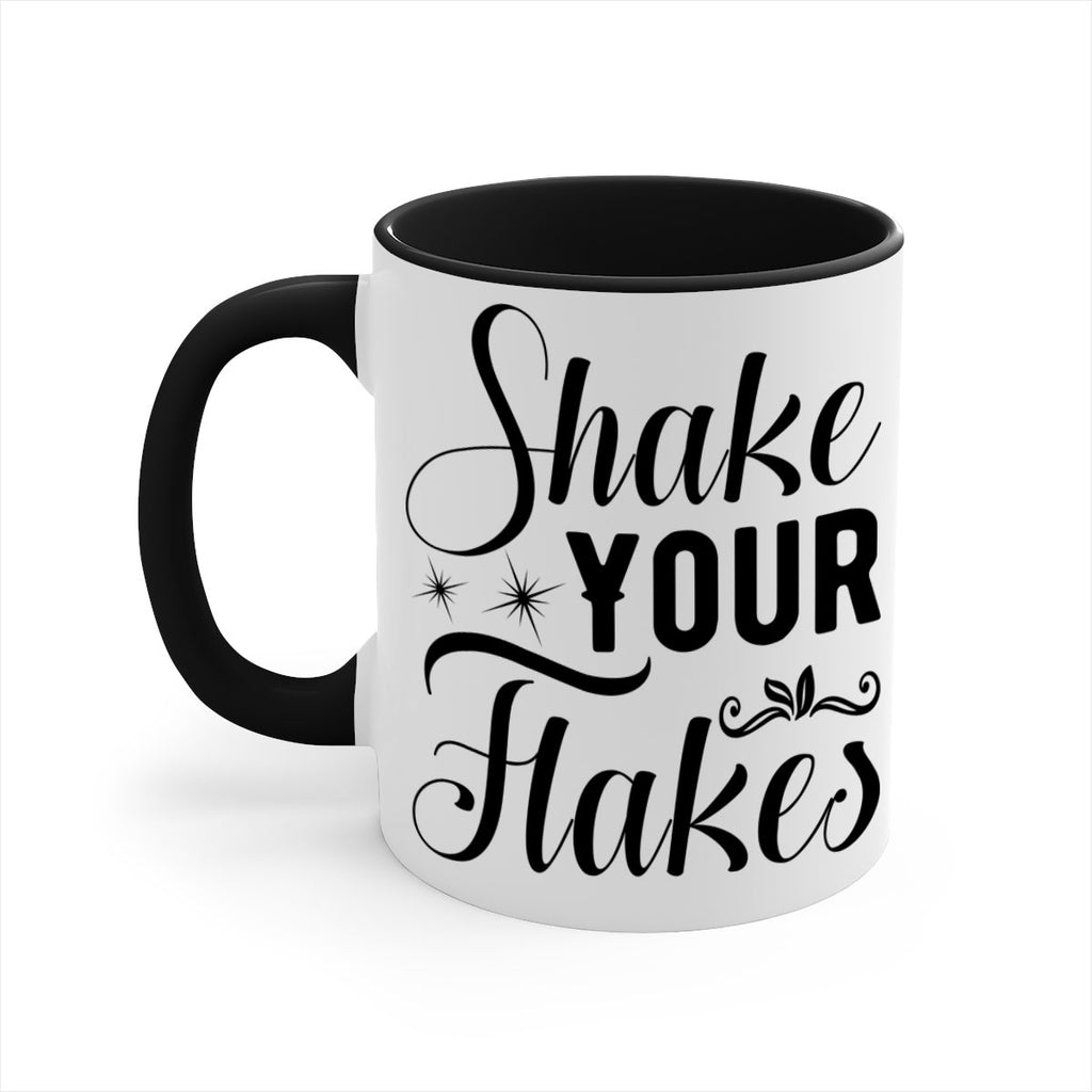 Shake Your Flakes 362#- winter-Mug / Coffee Cup