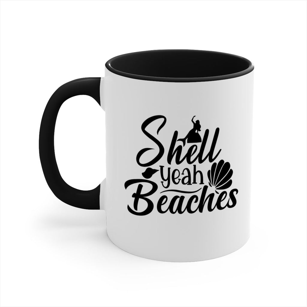 Shell Yeah Beaches 589#- mermaid-Mug / Coffee Cup