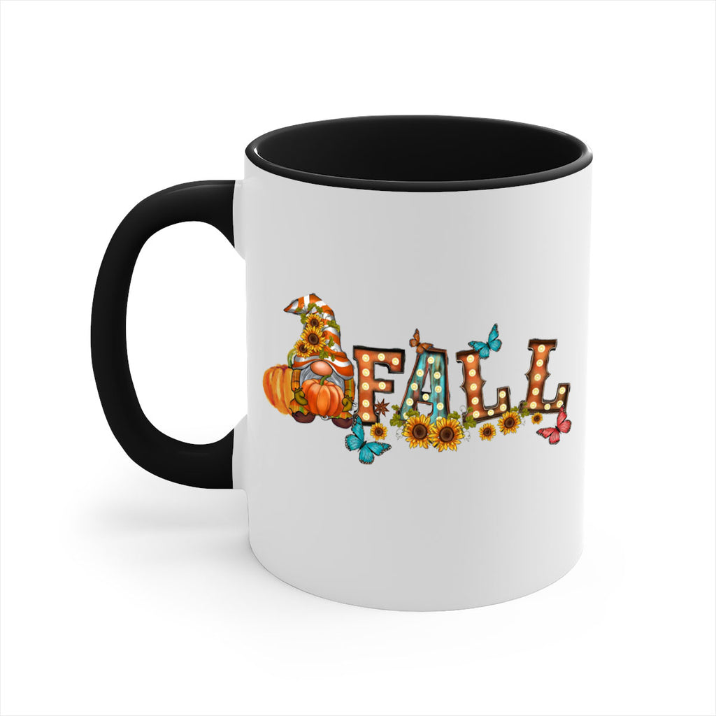VintageFallGnome 626#- fall-Mug / Coffee Cup