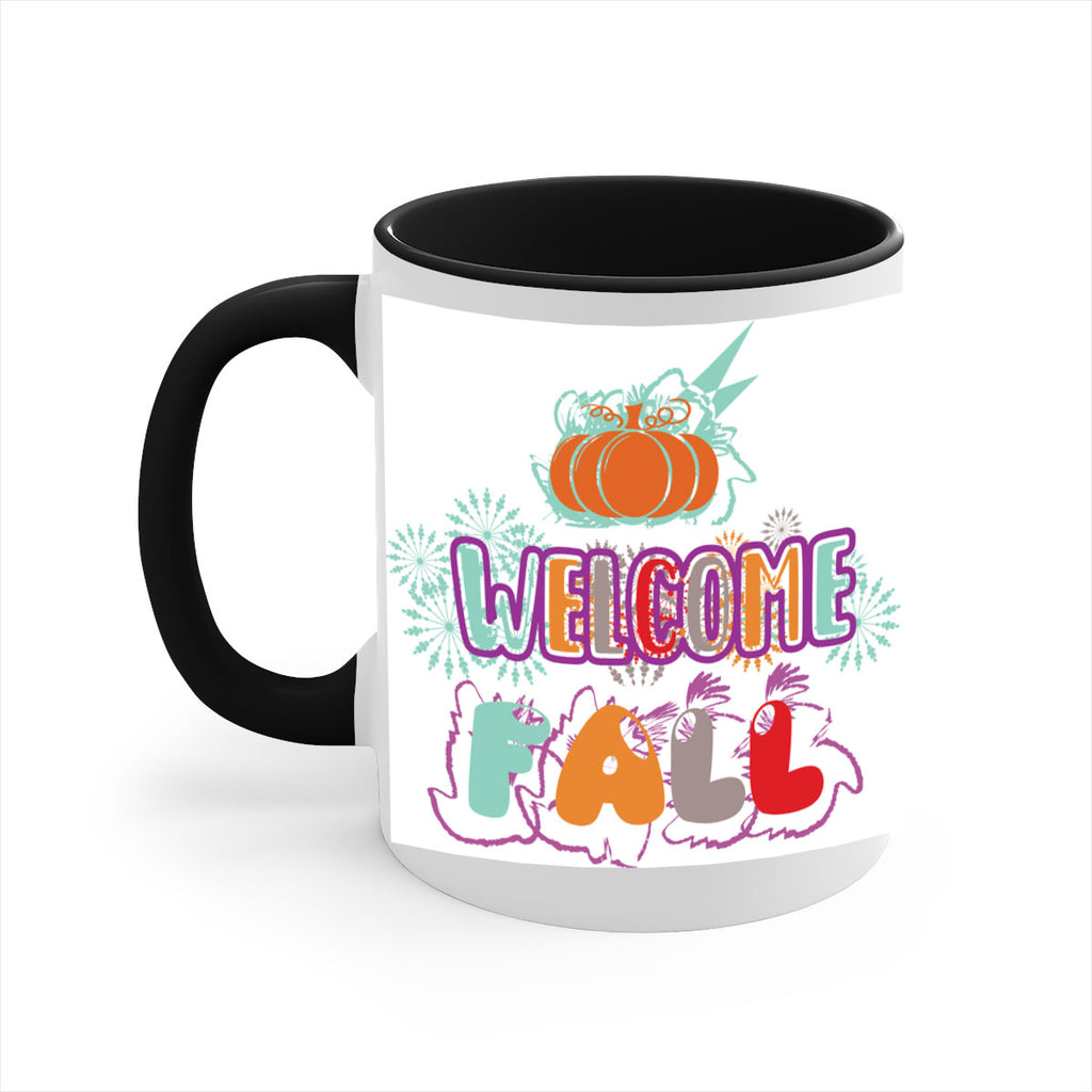 WelcomeFalldesign 638#- fall-Mug / Coffee Cup