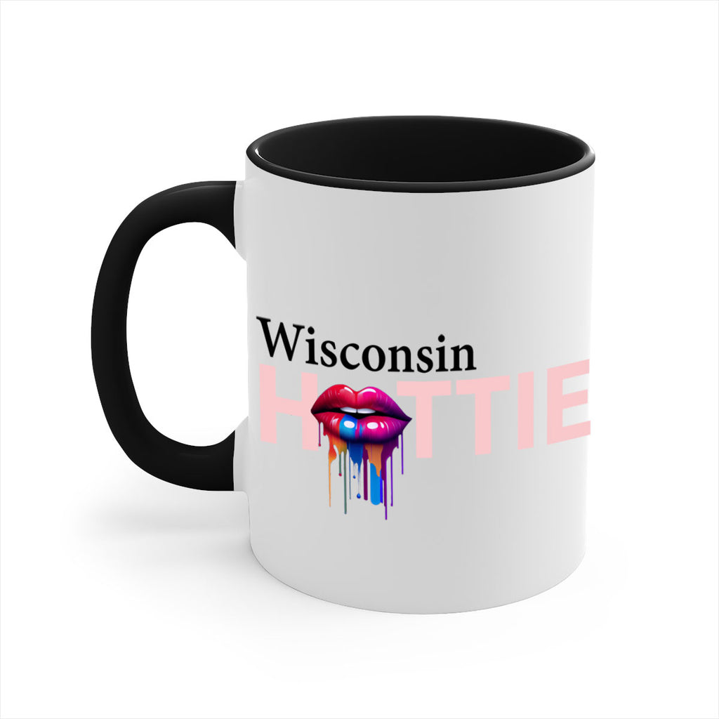 Wisconsin Hottie with dripping lips 49#- Hottie Collection-Mug / Coffee Cup