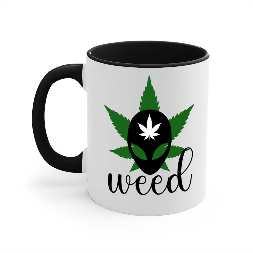 alien weed 12#- marijuana-Mug / Coffee Cup