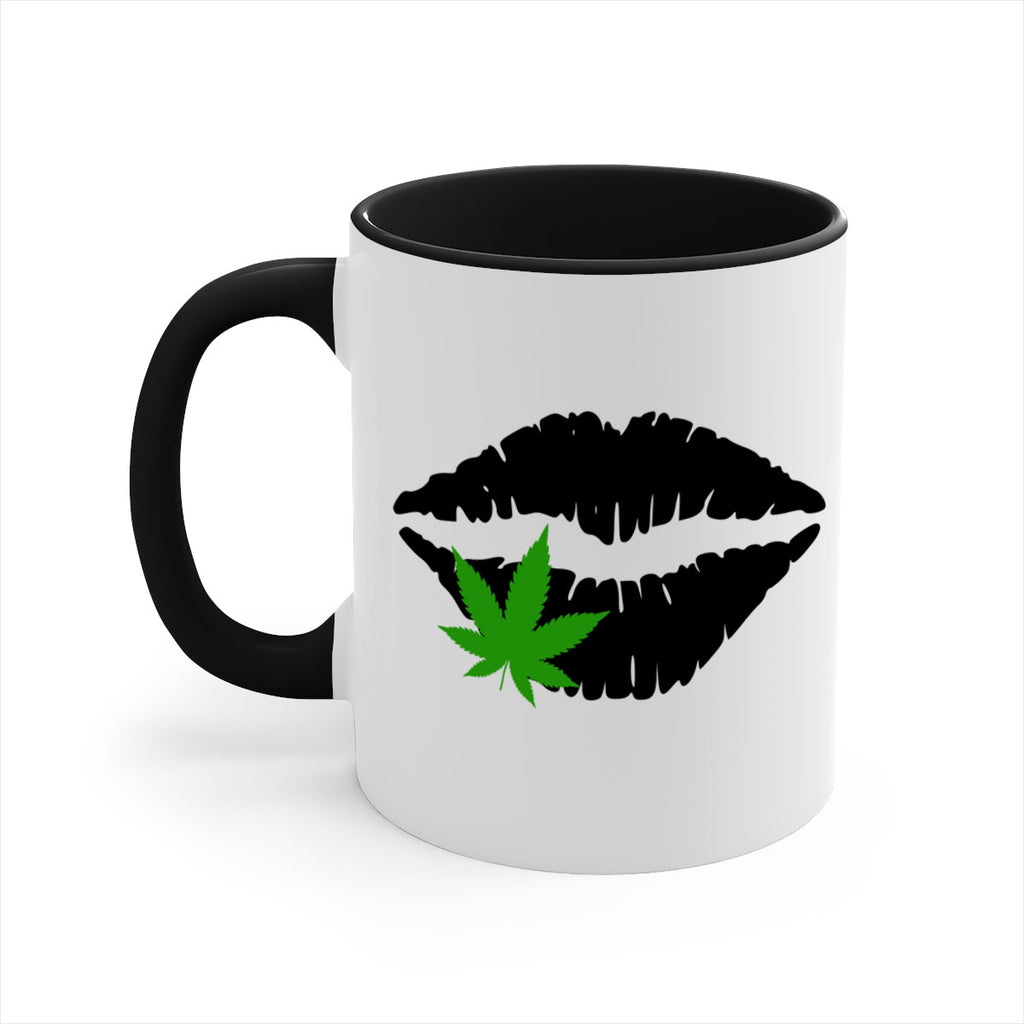 cannabis lips 47#- marijuana-Mug / Coffee Cup