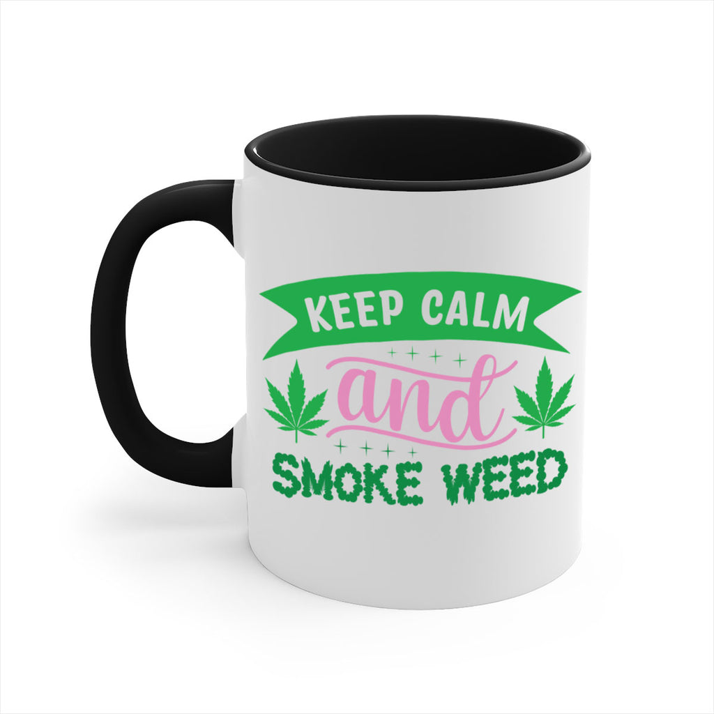 keep calm and smoke weed 170#- marijuana-Mug / Coffee Cup