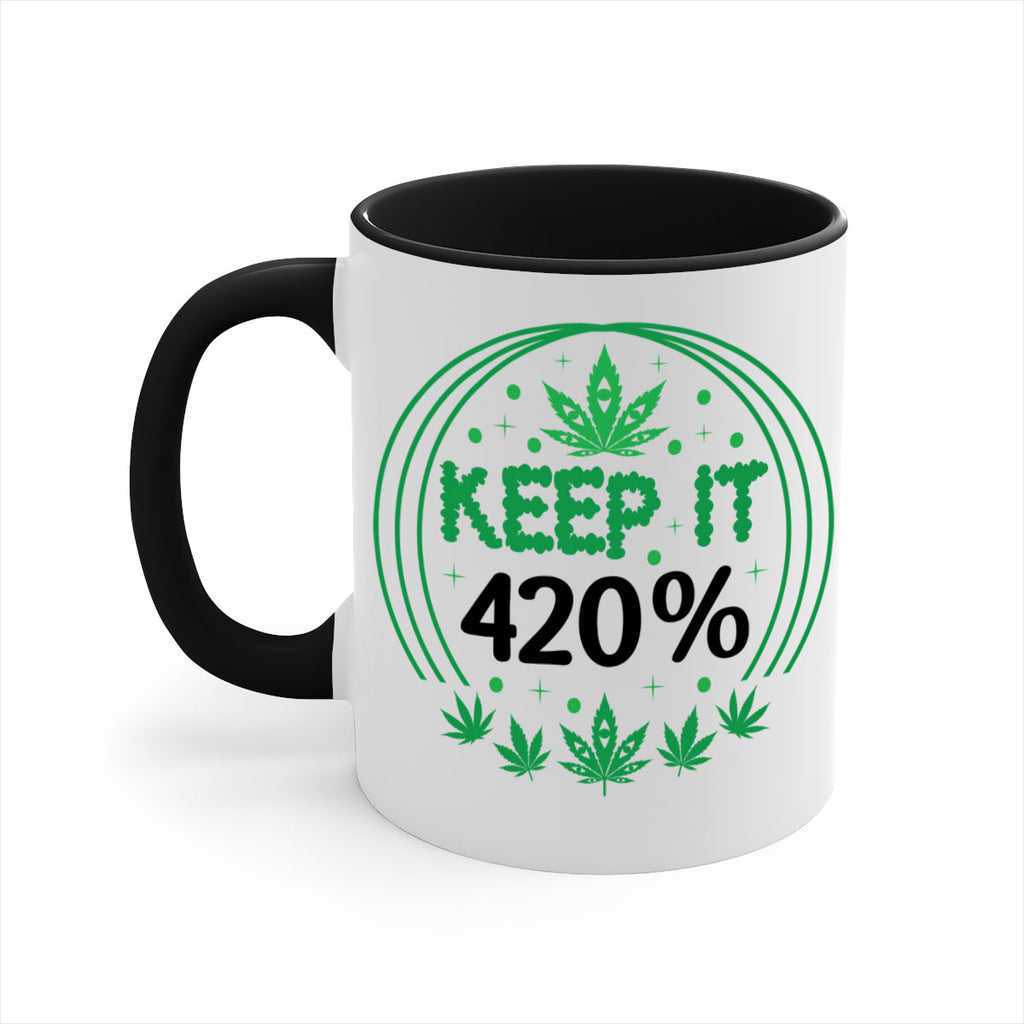 keep it four twenty percent 175#- marijuana-Mug / Coffee Cup