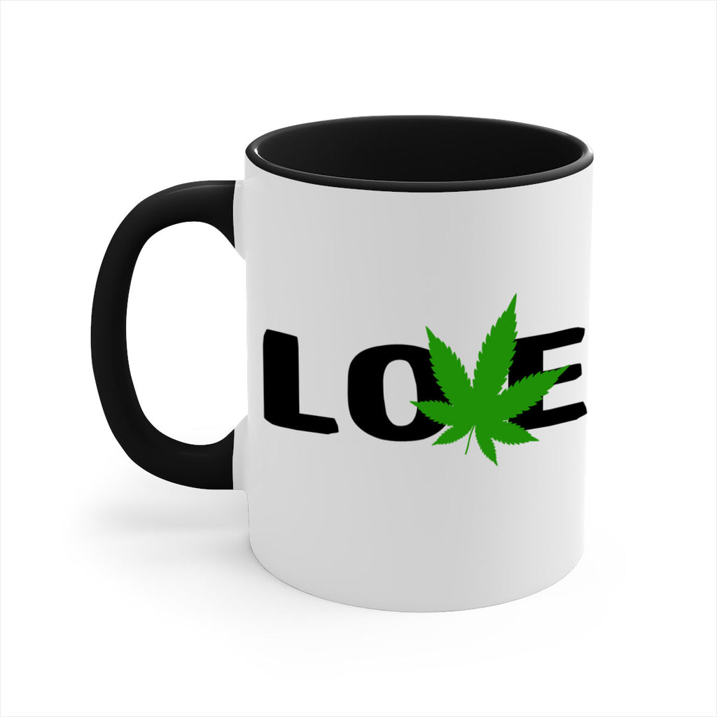 love cannabis 190#- marijuana-Mug / Coffee Cup