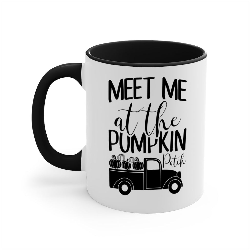 meet me at the pumpkin patch 424#- fall-Mug / Coffee Cup