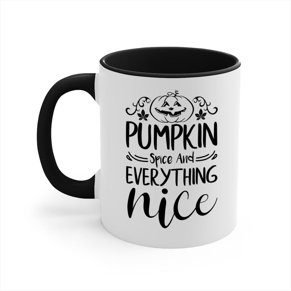 pumpkin spice and everything nice 542#- fall-Mug / Coffee Cup