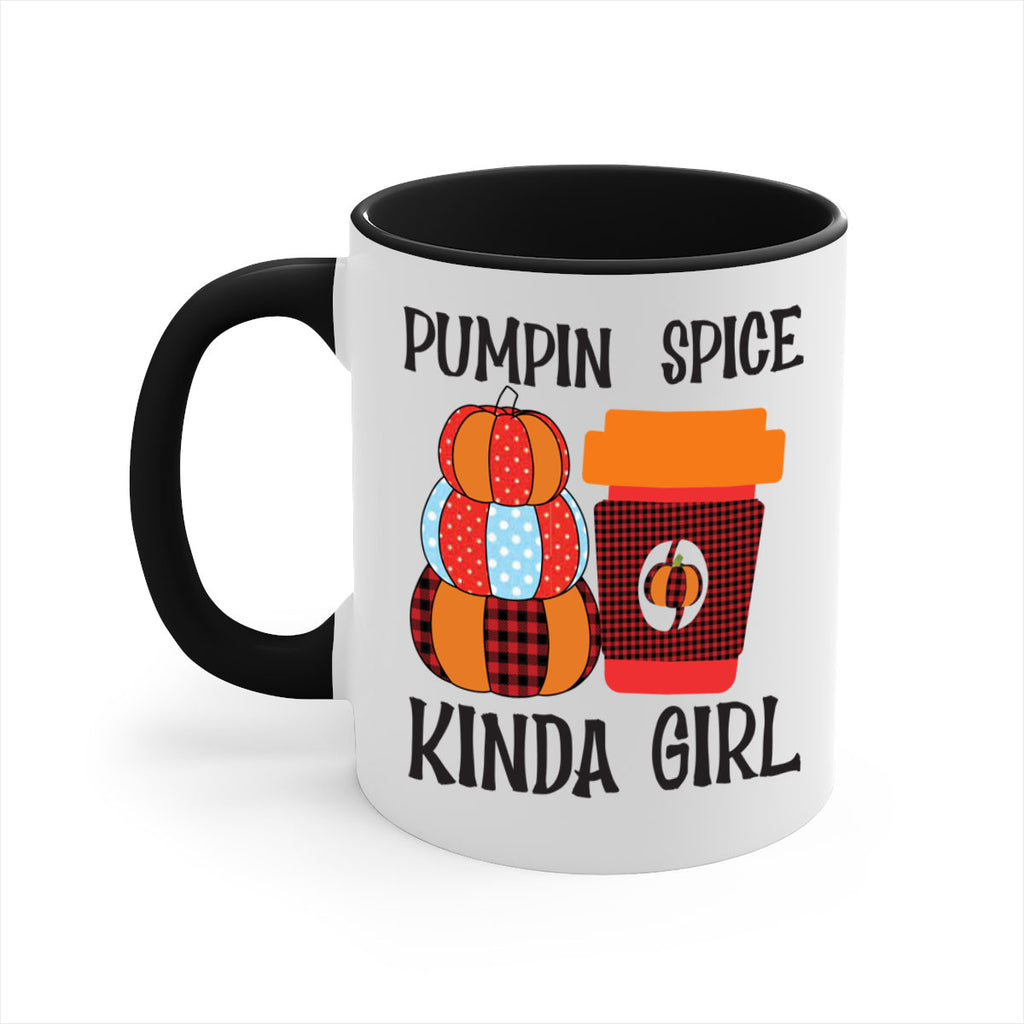 pumpkin spice kinda girl 551#- fall-Mug / Coffee Cup