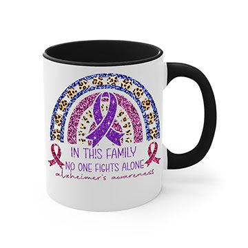 Alzheimer Awareness Purple Rainbow 2#- alzheimers-Mug / Coffee Cup