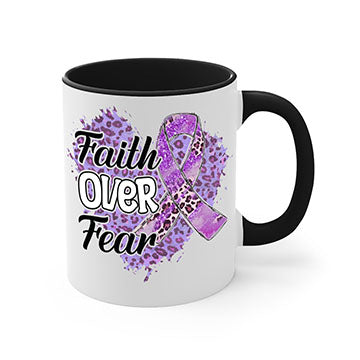 AlzheimerS Awareness Faith Over Fear 13#- alzheimers-Mug / Coffee Cup