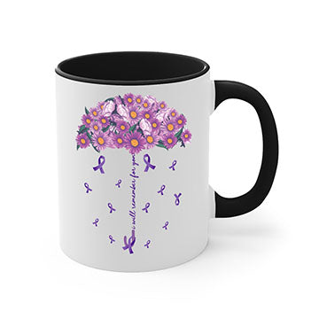 AlzheimerS Awareness Purple Umbrella 18#- alzheimers-Mug / Coffee Cup