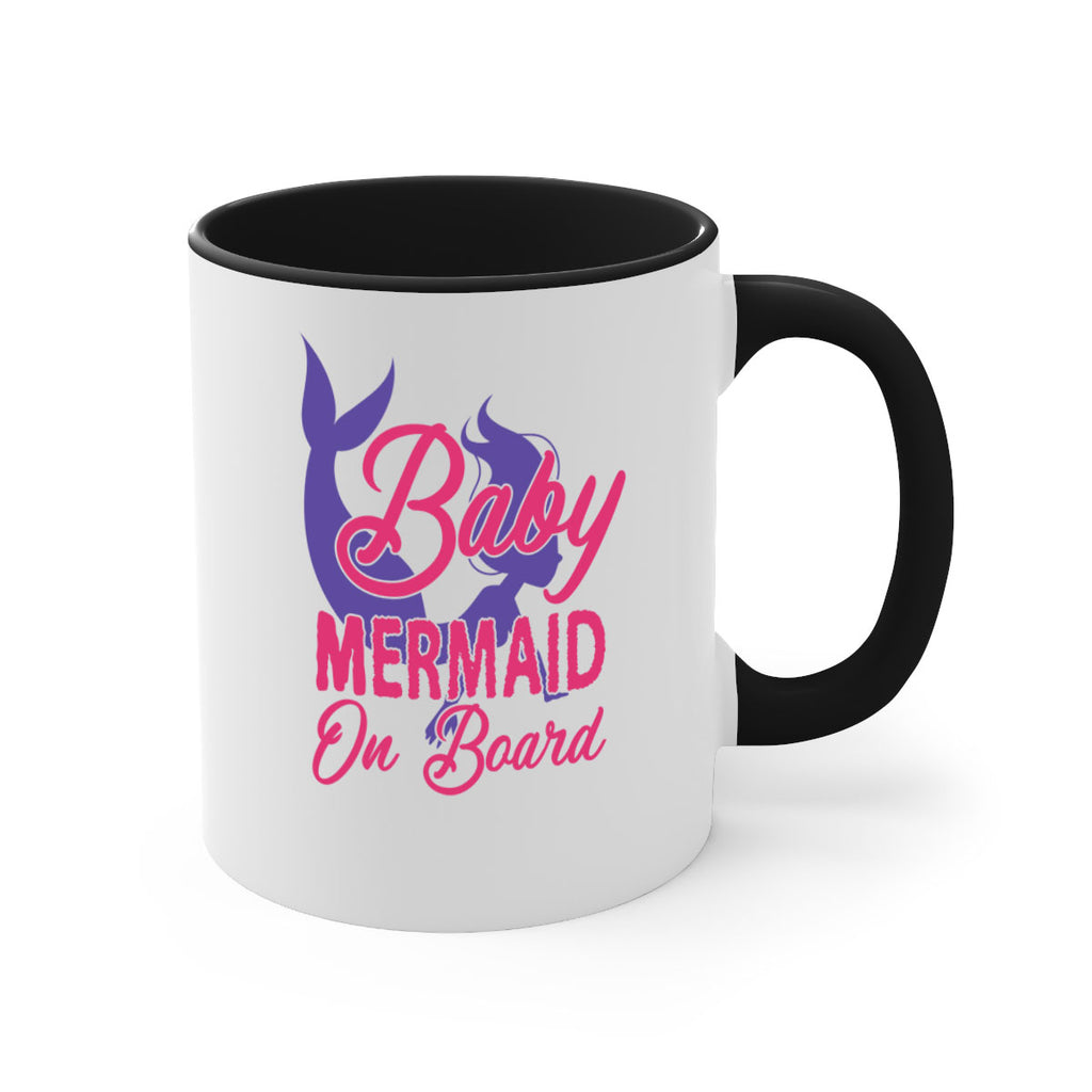 Baby Mermaid On Board 24#- mermaid-Mug / Coffee Cup