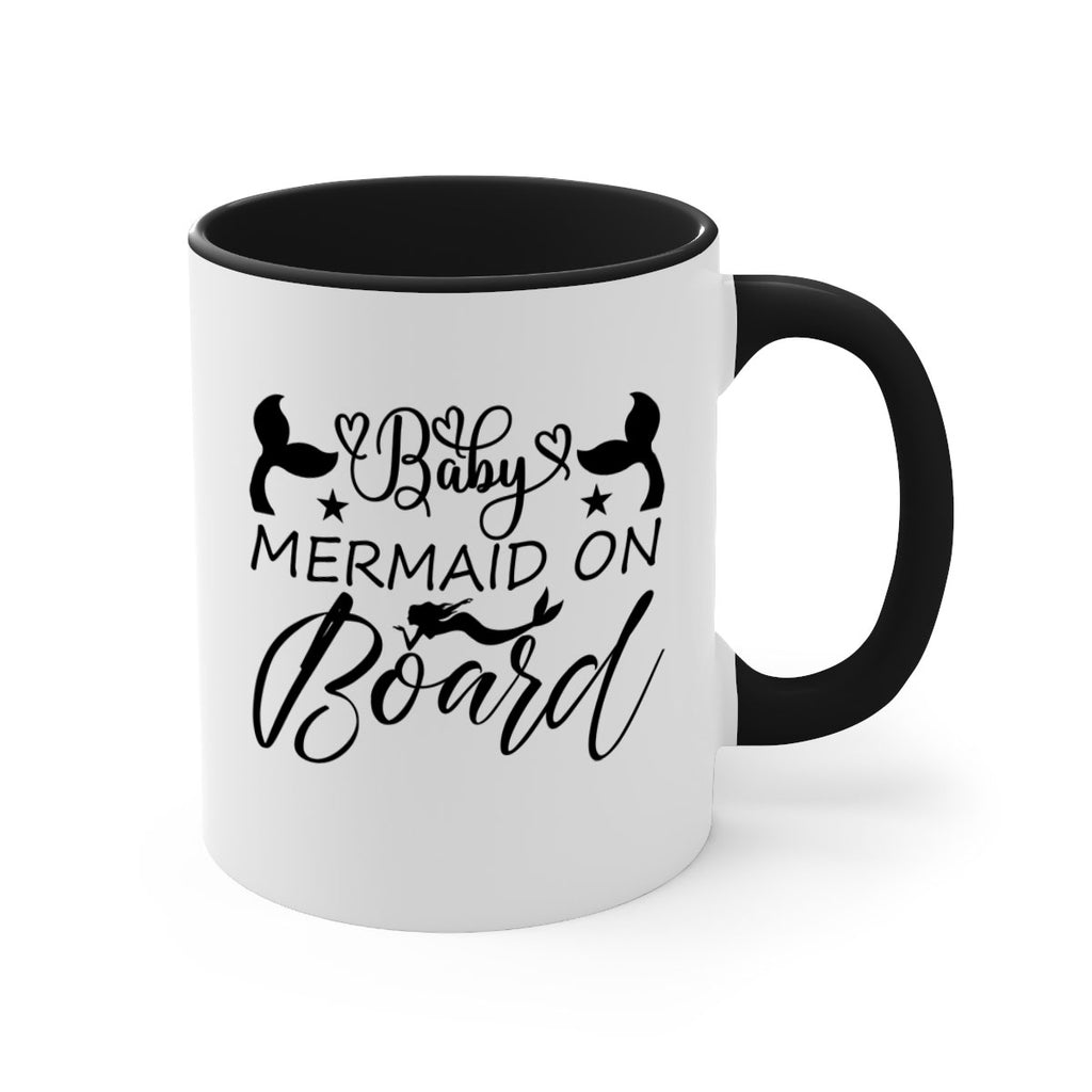 Baby mermaid on board 31#- mermaid-Mug / Coffee Cup