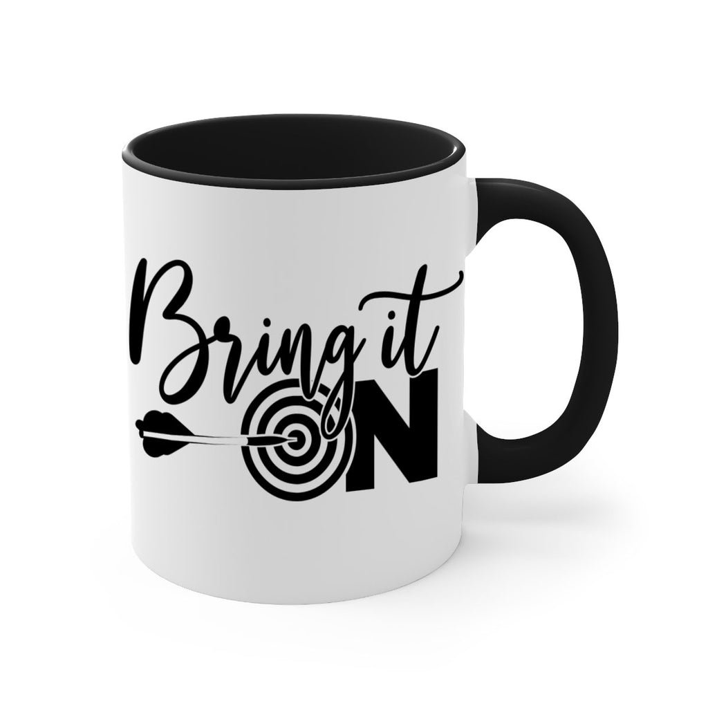 Bring it on 1402#- darts-Mug / Coffee Cup