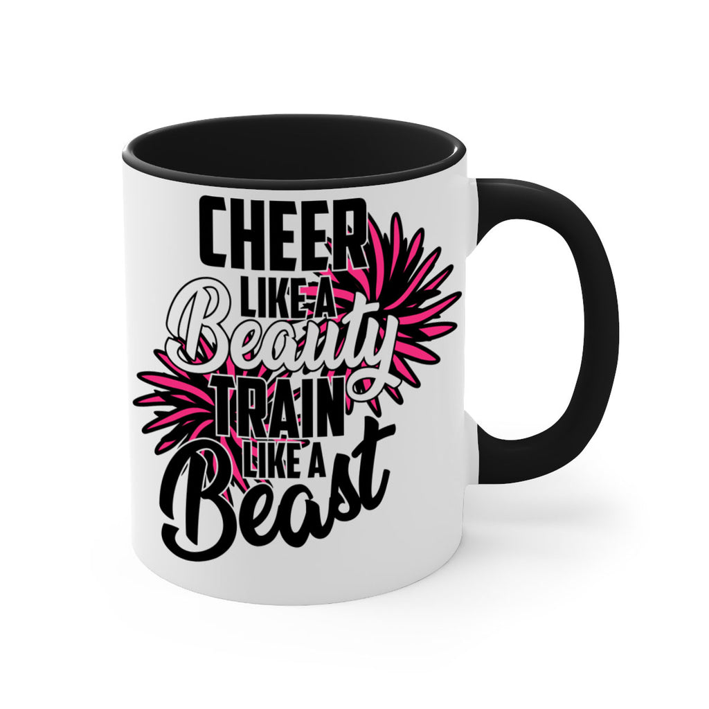 Cheer like a Beauty Train like a Beast 1388#- cheer-Mug / Coffee Cup