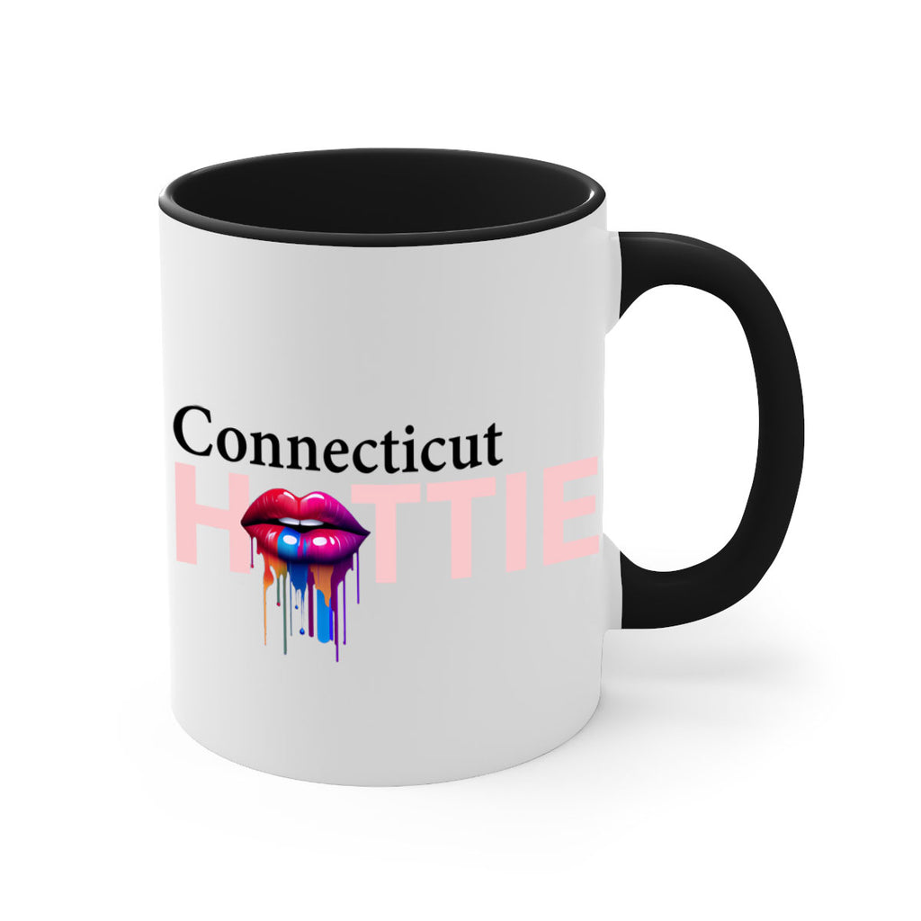 Connecticut Hottie with dripping lips 7#- Hottie Collection-Mug / Coffee Cup