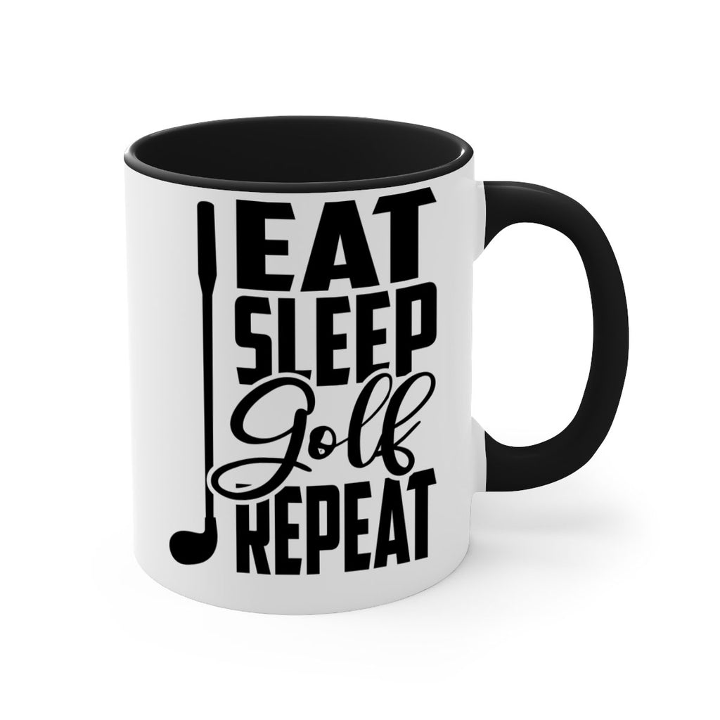 Eat Sleep Golf Repeat 1312#- golf-Mug / Coffee Cup