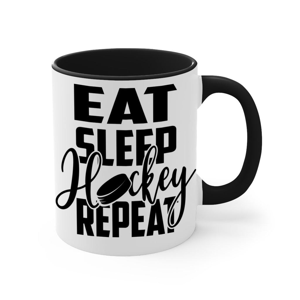 Eat Sleep Hockey Repeat 1311#- hockey-Mug / Coffee Cup