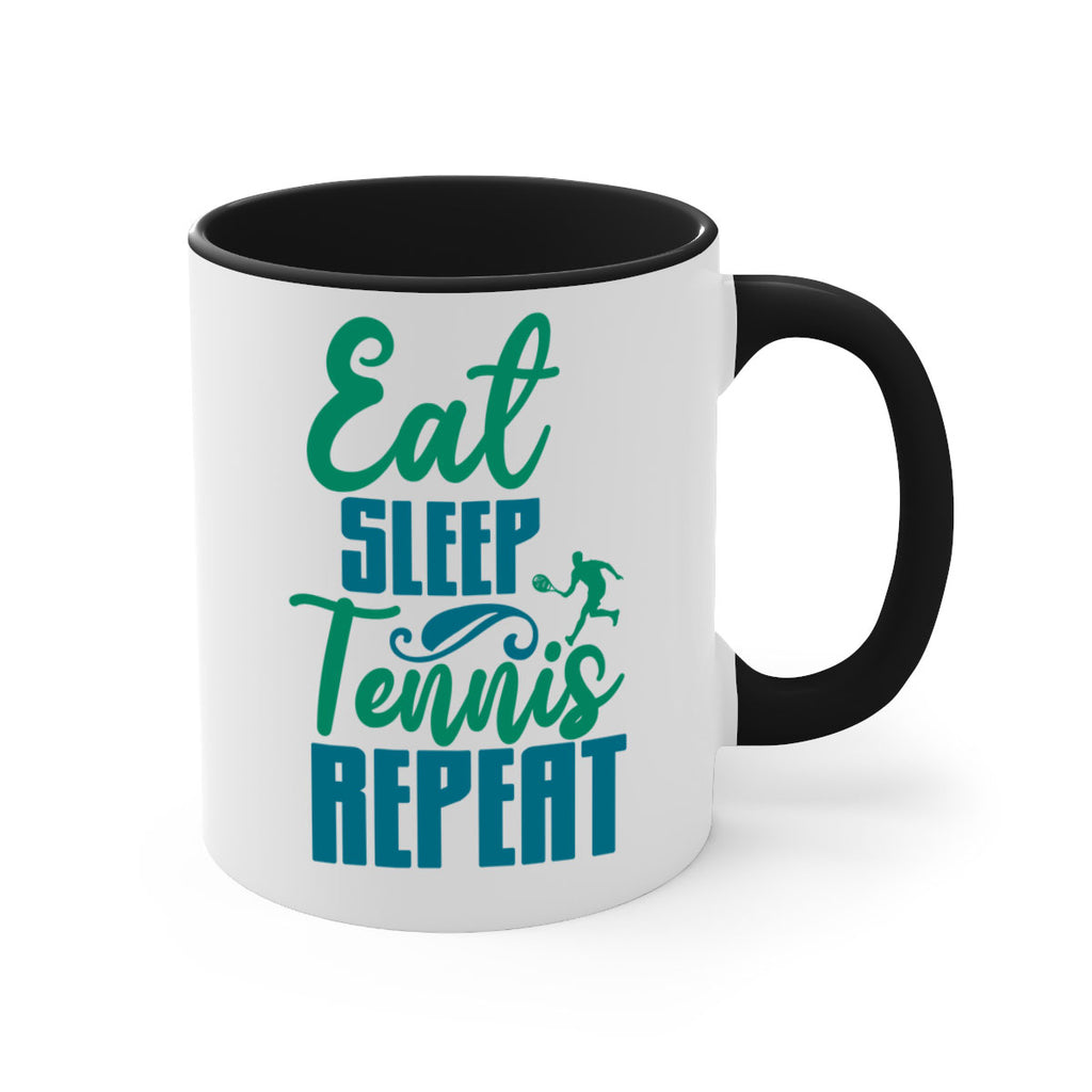 Eat Sleep Tennis Repeat 1306#- tennis-Mug / Coffee Cup