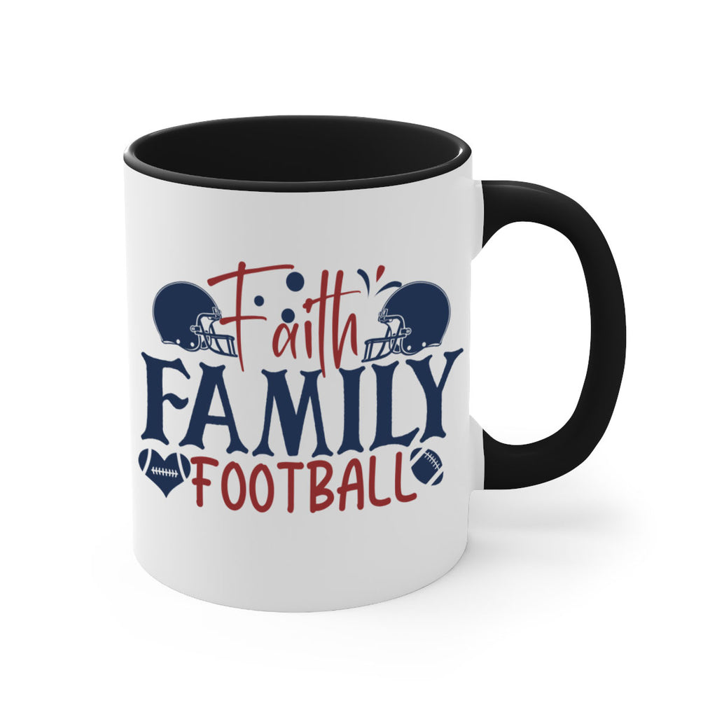 Faith family football 1546#- football-Mug / Coffee Cup