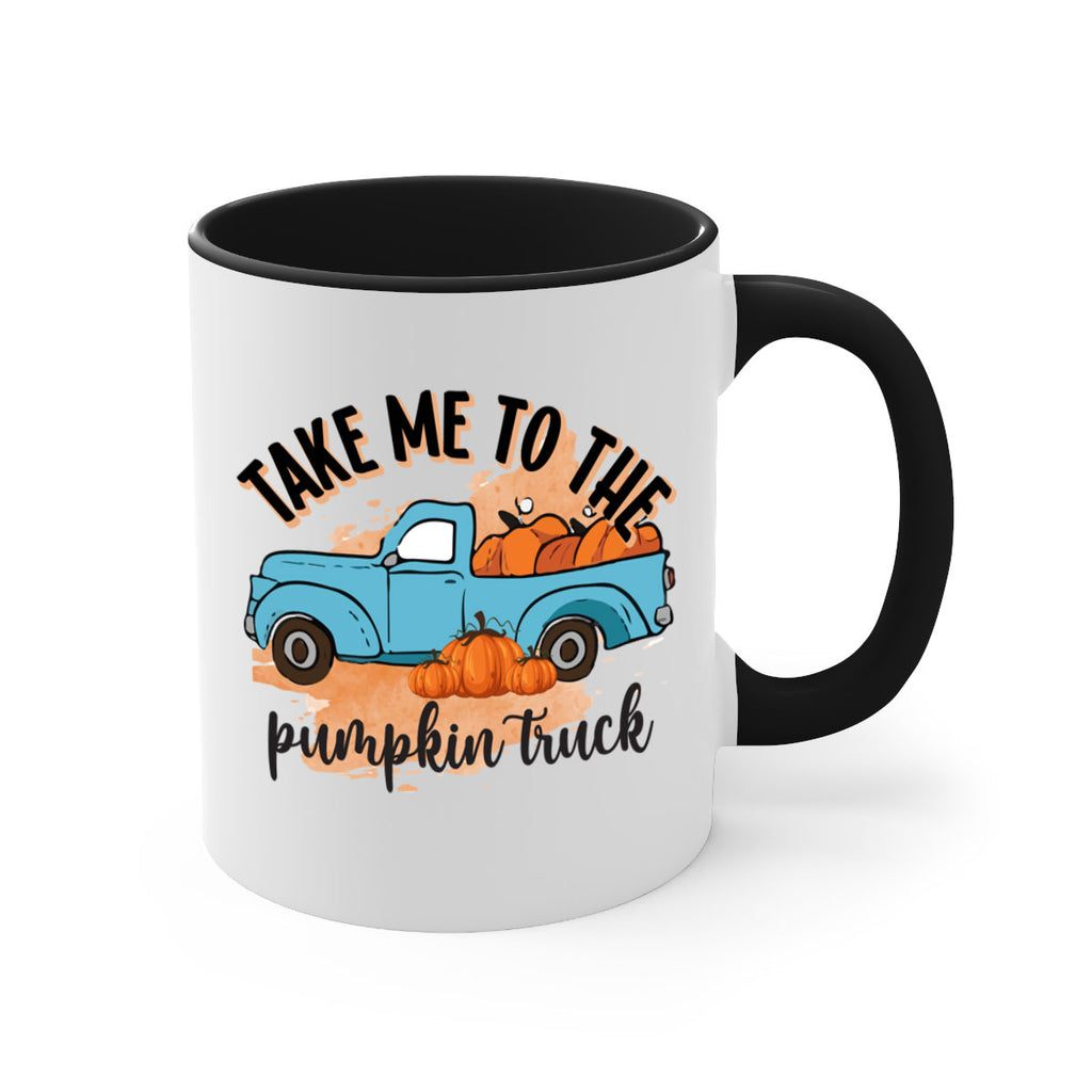 Fall Pumpkin Truck 128#- fall-Mug / Coffee Cup