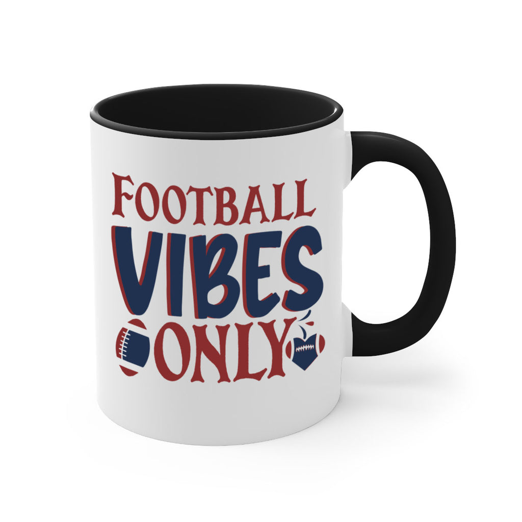 Football vibes only 1543#- football-Mug / Coffee Cup