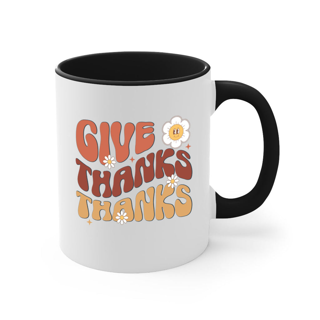 Give Thanks 196#- fall-Mug / Coffee Cup