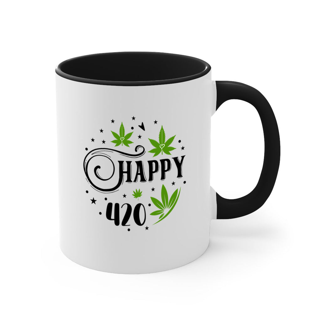 Happy 420 101#- marijuana-Mug / Coffee Cup